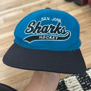 Vintage San Jose Sharks Baseball Cap